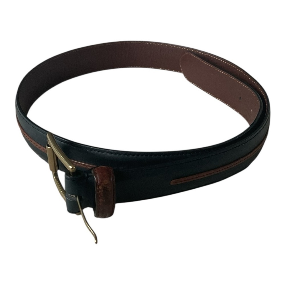 Cole Haan Men’s Leather Belt – Brown & Black